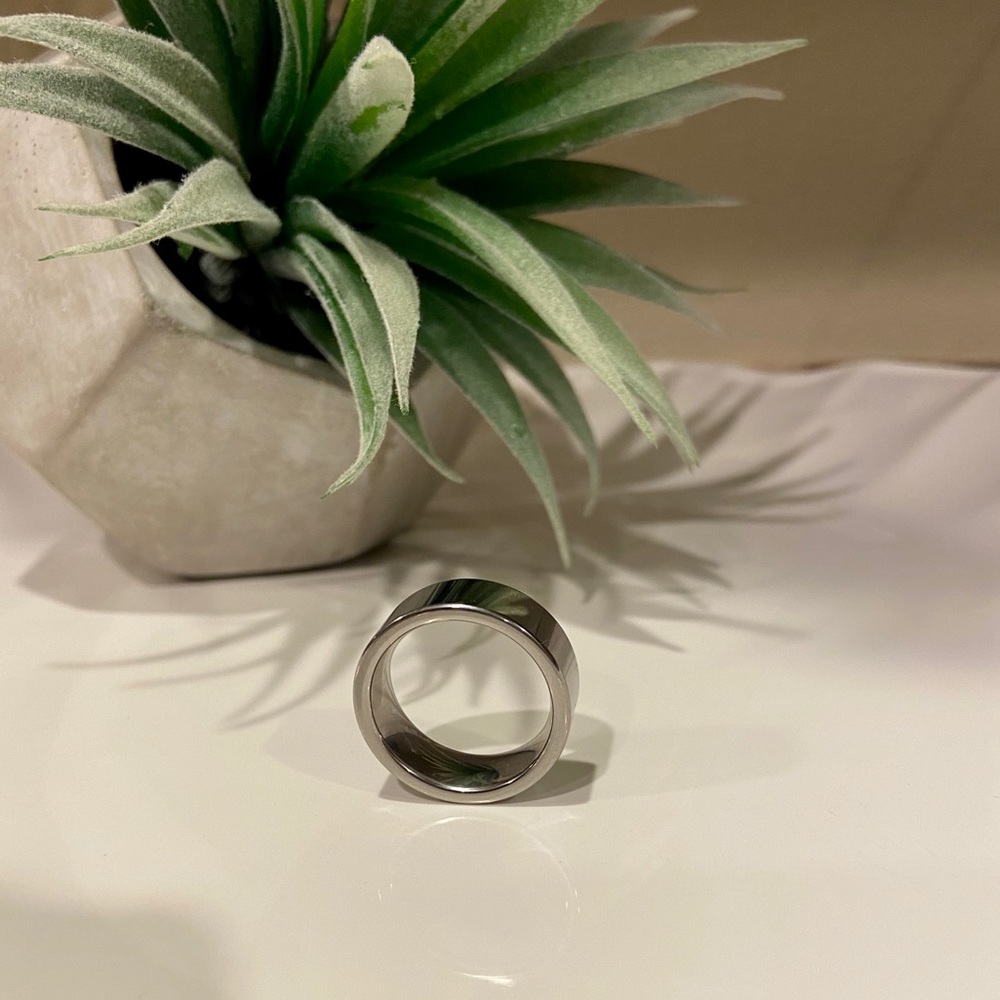 Tungsten Men’s Ring. Comfort Fit Ring